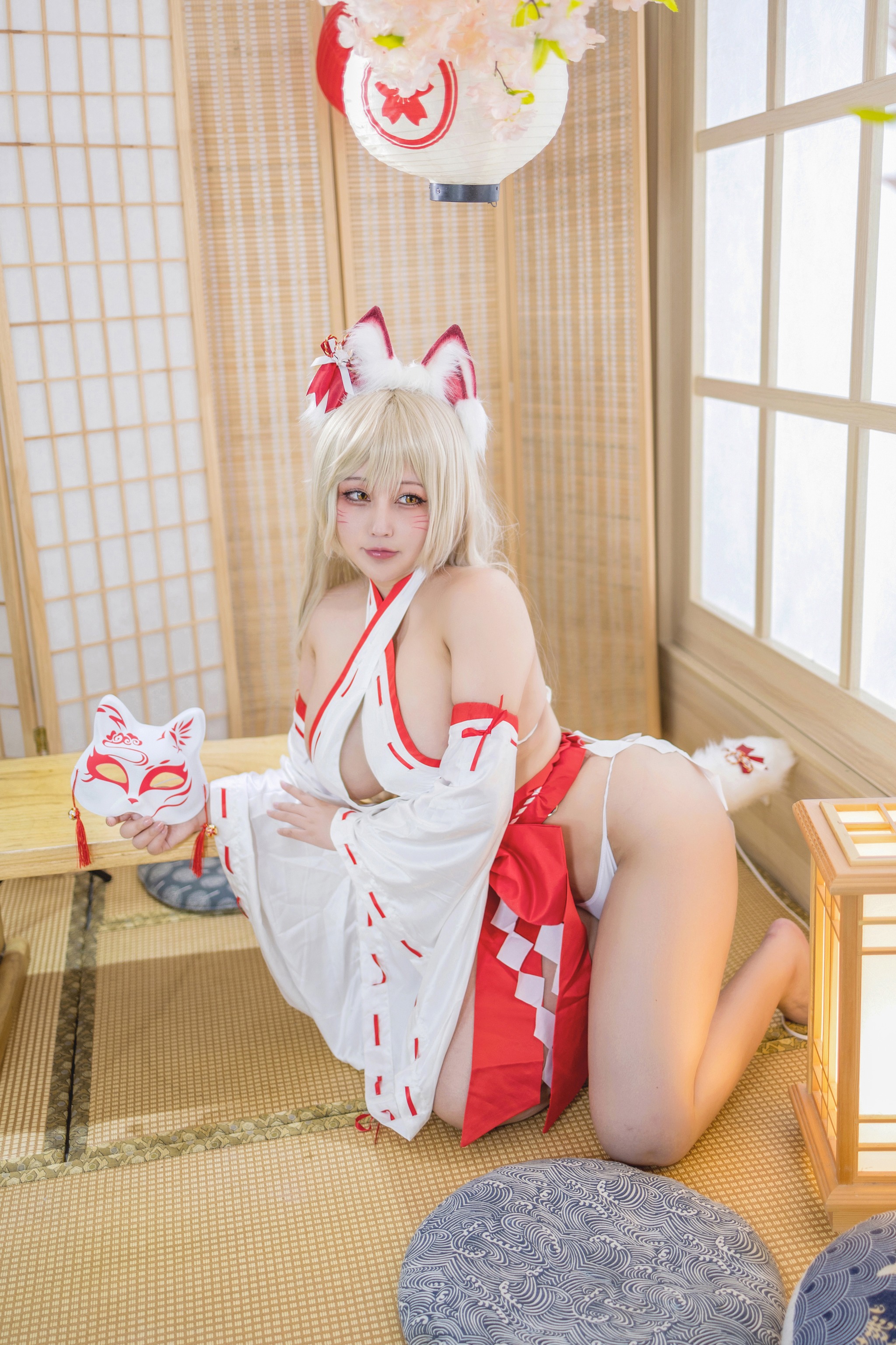 KANEKO_咔喵 - NO.036  狐狸巫女[40P2V]-XikXak